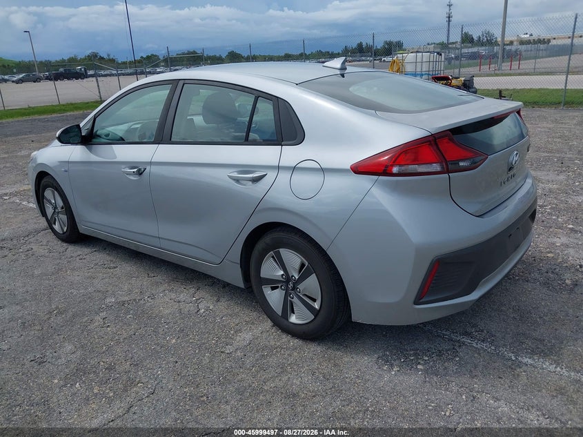 Vin: kmhc65lc8lu218131, lot: 46498841, hyundai ioniq hybrid blue 20203