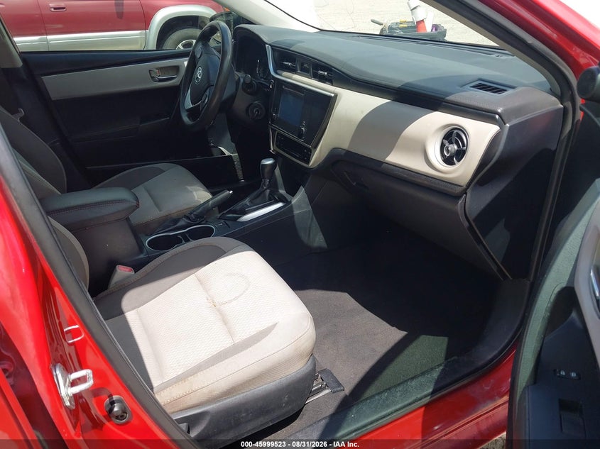 2018 TOYOTA COROLLA SEDAN 1.8L I-4 DOHC, VVT, 132HP