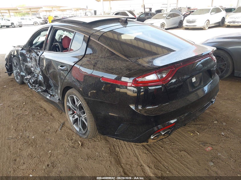 Vin: knae45lc1j6011856, lot: 46498877, kia stinger gt1 20183