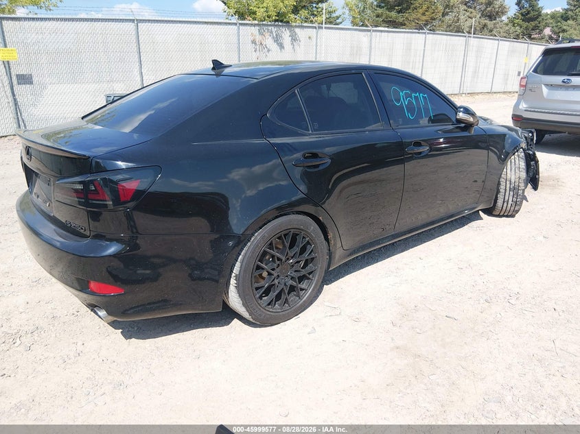 2012 LEXUS IS 250 auction photo 4