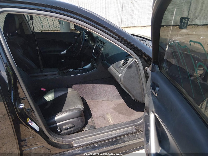 2012 LEXUS IS 250 auction photo 5