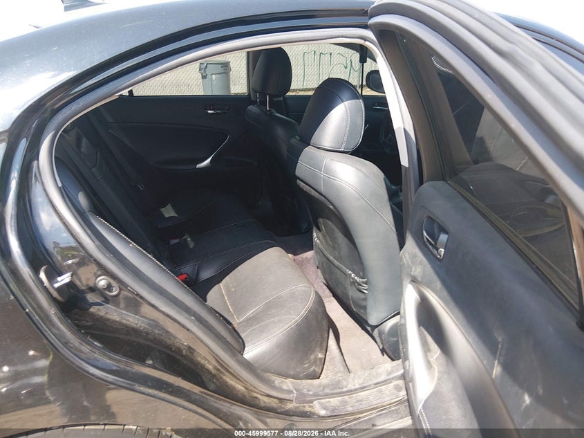 2012 LEXUS IS 250 auction photo 8