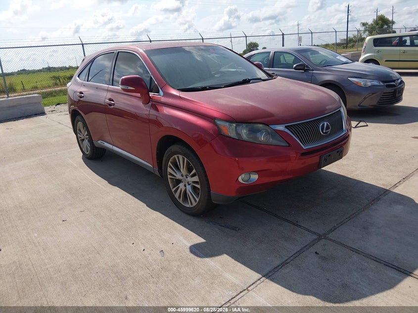 2010 LEXUS RX 450H auction photo 1