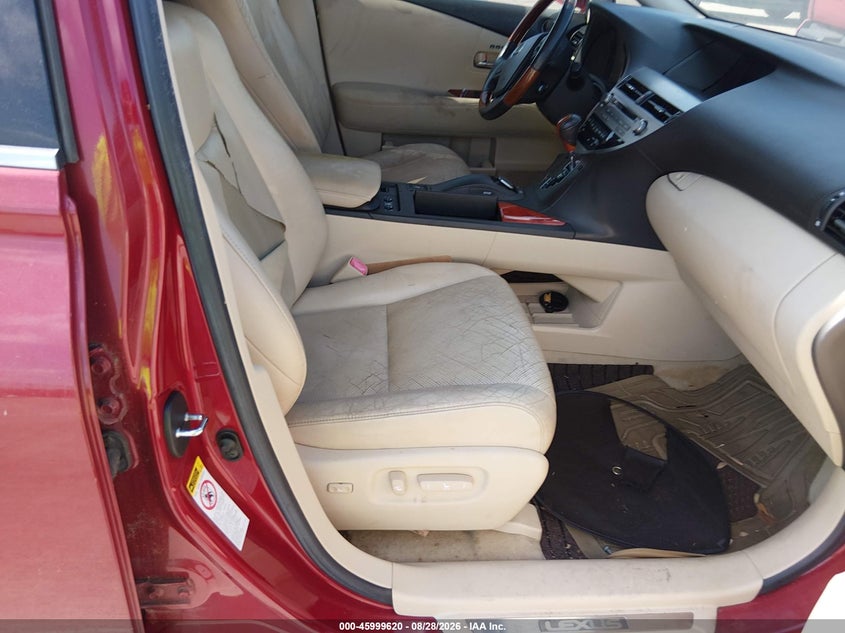2010 LEXUS RX 450H auction photo 5