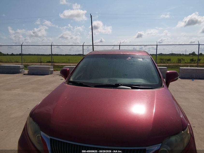 2010 LEXUS RX 450H auction photo 6