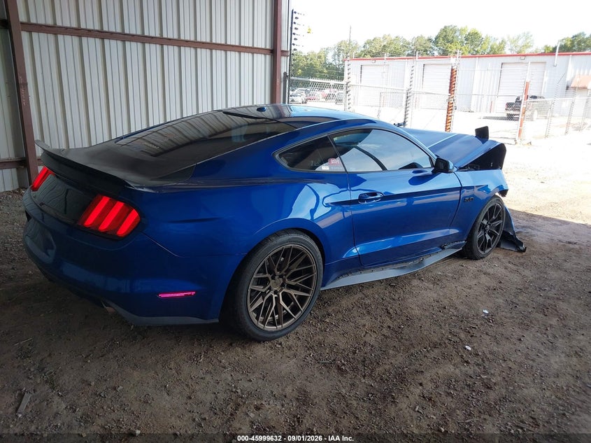 Vin: 1fa6p8cf8h5230166, lot: 46498977, ford mustang gt premium 20174