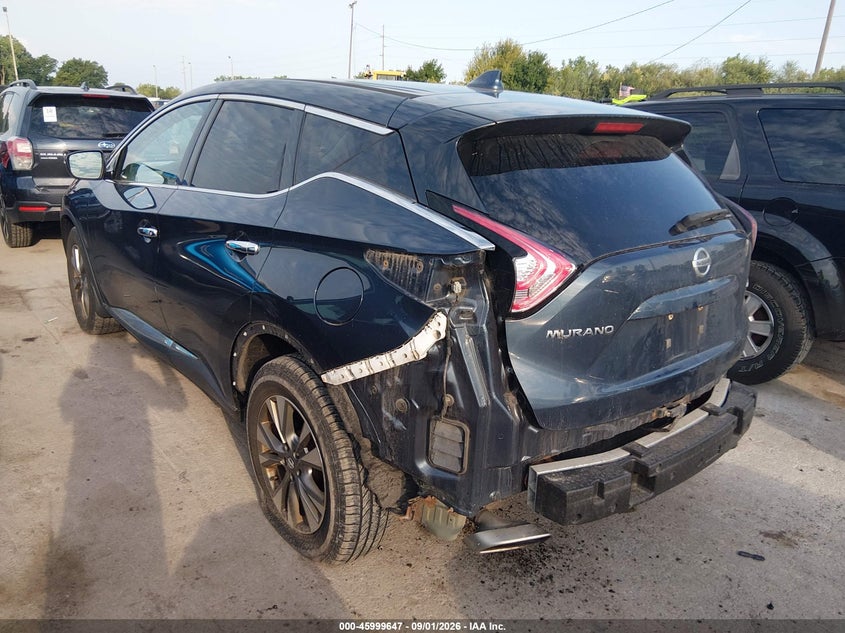 NISSAN MURANO 2017 VIN 5N1AZ2MH1HN145337