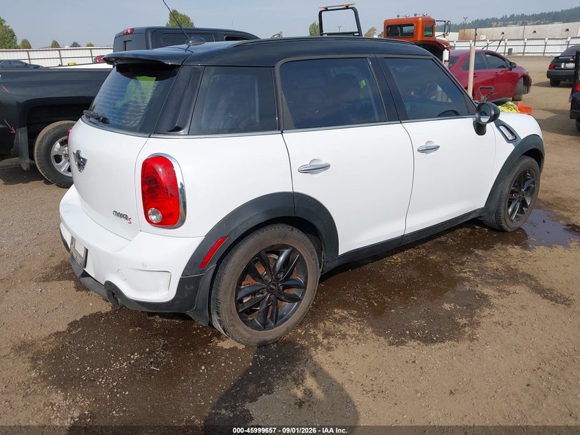 Vin: wmwzc3c53cwl81123, lot: 46499002, mini cooper s countryman 20124