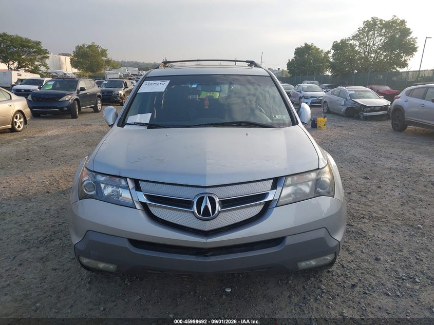 ACURA MDX 2009 VIN 2HNYD28289H516747