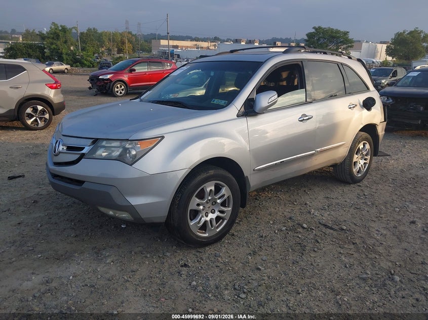 2009 Acura MDX, Обидва боки, IAAI, VIN 2HNYD28289H516747 — фото 2