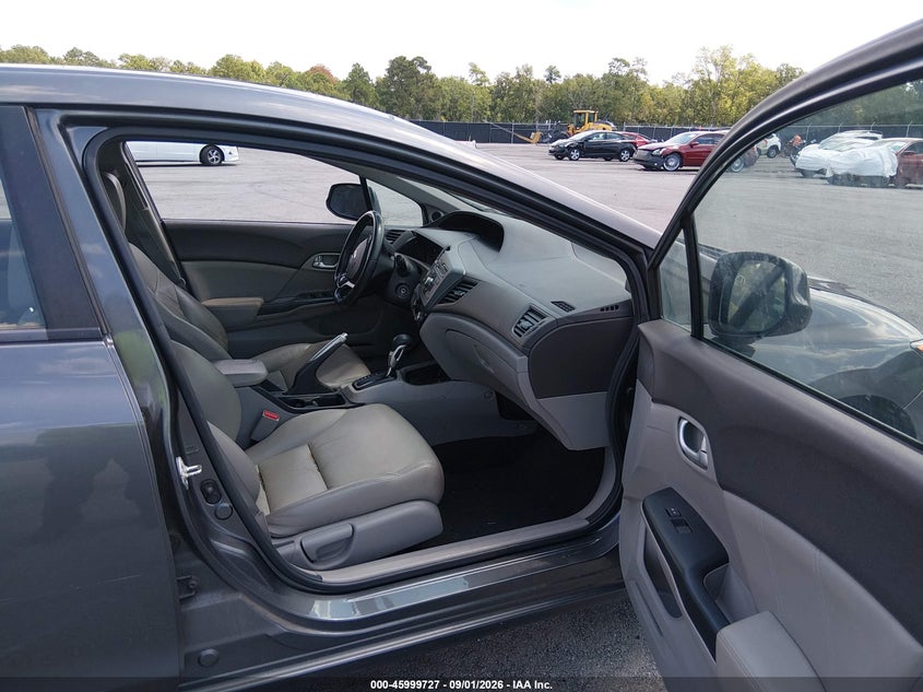 2012 HONDA CIVIC SEDAN 1.8L I-4 VVT, 140HP