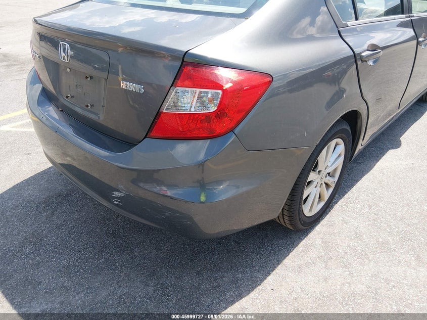2012 HONDA CIVIC SEDAN 1.8L I-4 VVT, 140HP