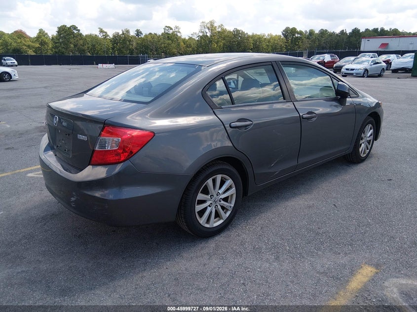 2012 HONDA CIVIC auction photo 4