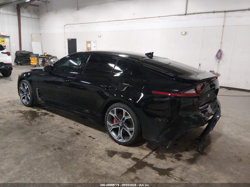 Vin: knae35lc7l6078435, lot: 46499124, kia stinger gt 20203