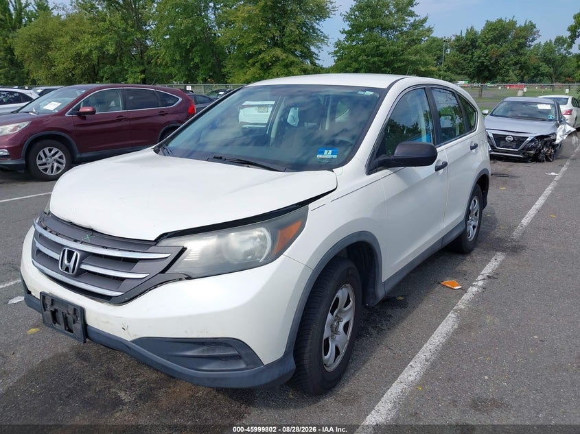 2014 Honda CR-V, Удар спереду, IAAI, VIN 5J6RM3H35EL039372 — фото 2