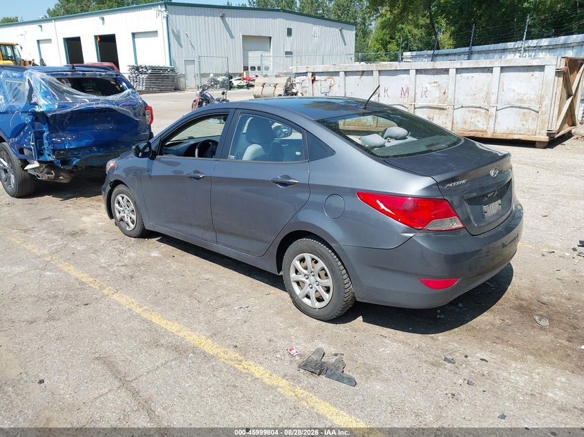 Vin: kmhct4ae8cu189589, lot: 46499149, hyundai accent gls 20123