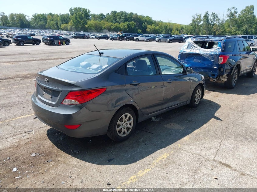 Vin: kmhct4ae8cu189589, lot: 46499149, hyundai accent gls 20124