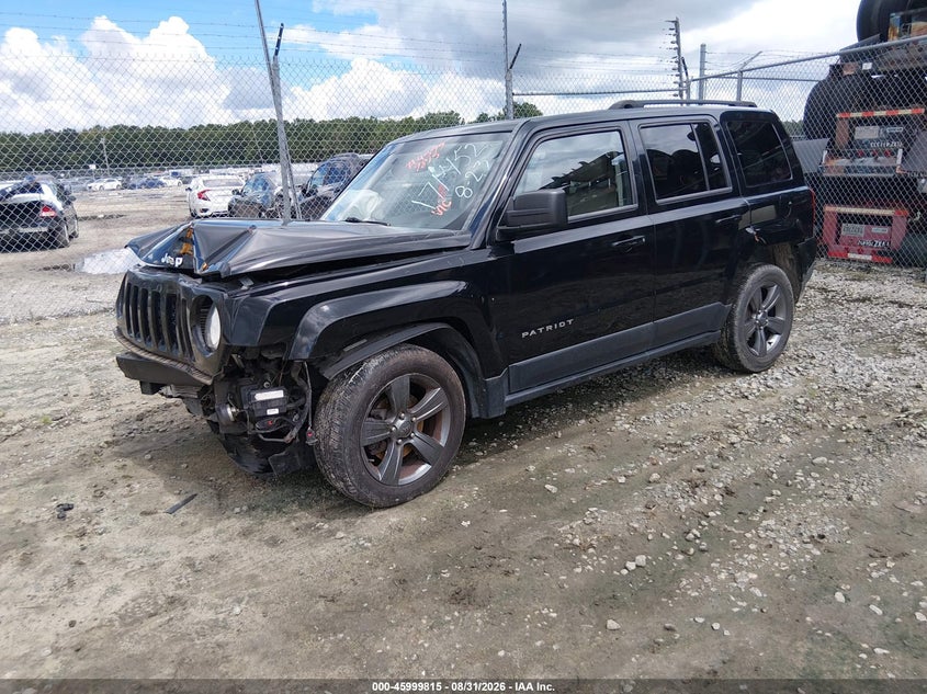 Vin: 1c4njpfa3fd171452, lot: 46499160, jeep patriot high altitude edition 20152