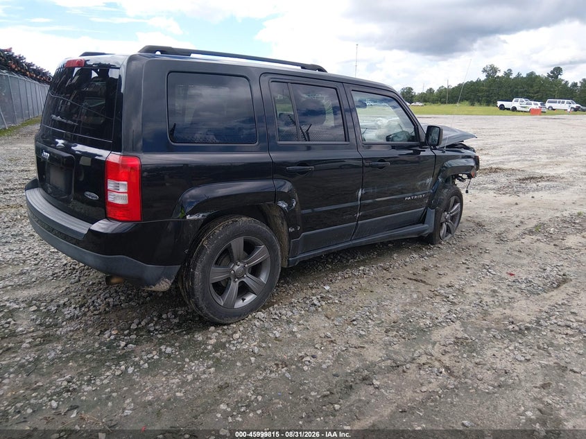 Vin: 1c4njpfa3fd171452, lot: 46499160, jeep patriot high altitude edition 20154