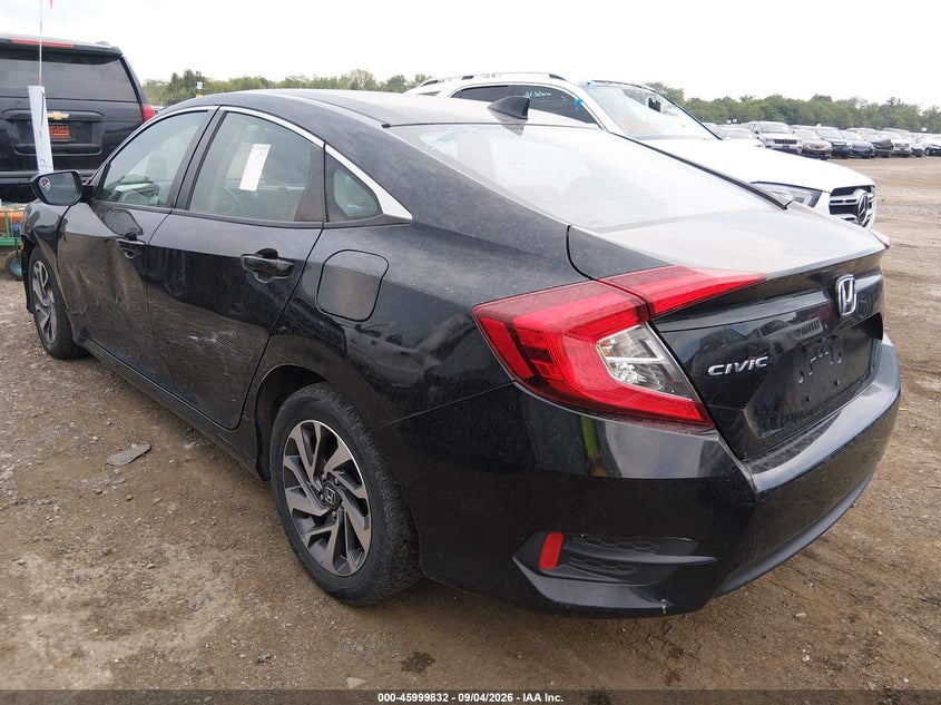Vin: 2hgfc2f70jh597523, lot: 46499177, honda civic ex 20183