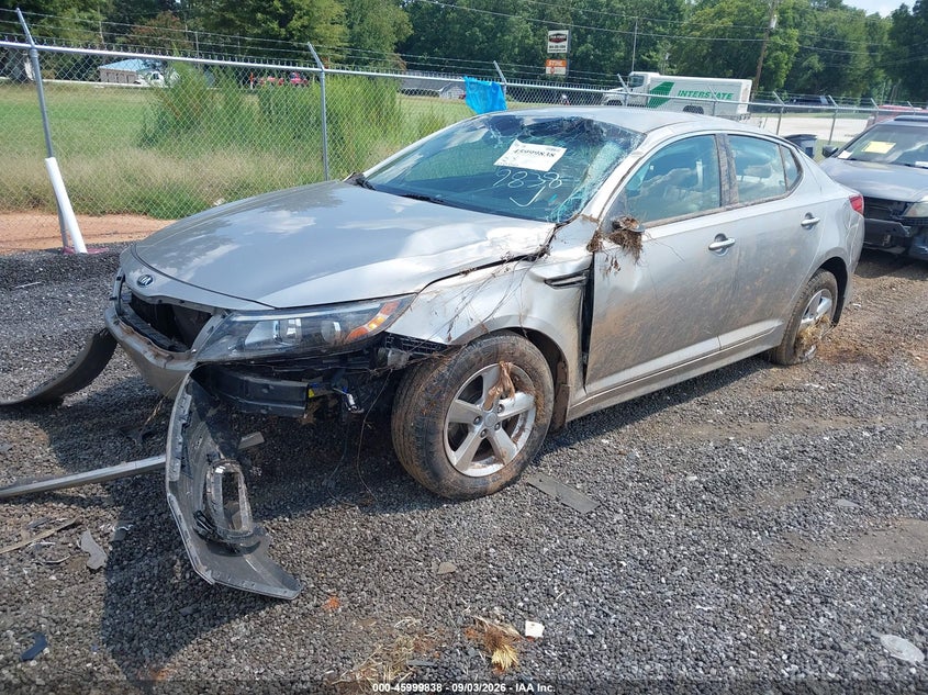Vin: knagm4a7xe5508652, lot: 46499183, kia optima lx 20142