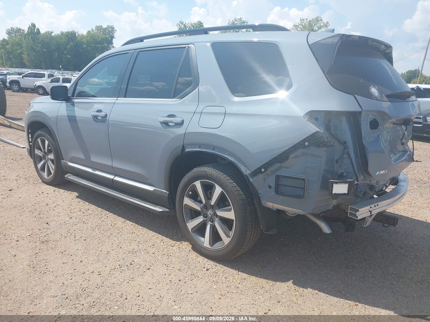Vin: 5fnyg1h72sb126953, lot: 46499189, honda pilot touring 20253