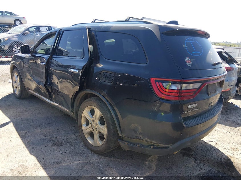 Vin: 1c4rdhag7fc689497, lot: 46499202, dodge durango sxt 20153