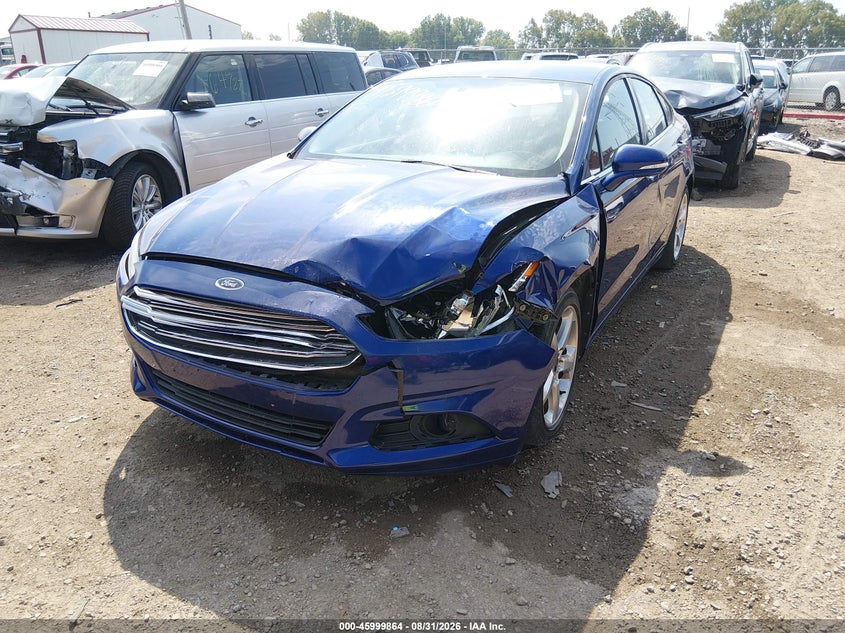 2014 Ford Fusion, Left Side, IAAI, VIN 3FA6P0HD9ER102245 — photo 2