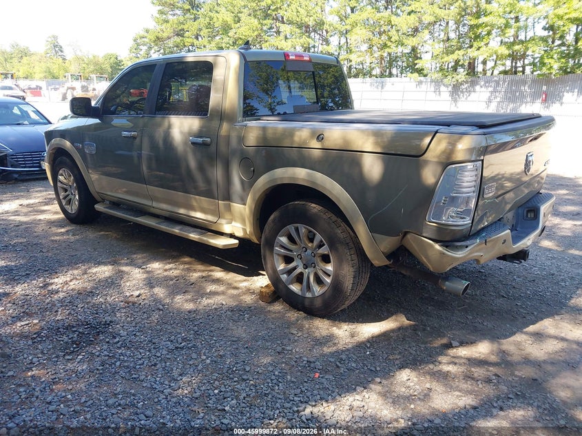 Vin: 1c6rr7pt9ds684490, lot: 46499217, ram 1500 laramie longhorn edition 20133