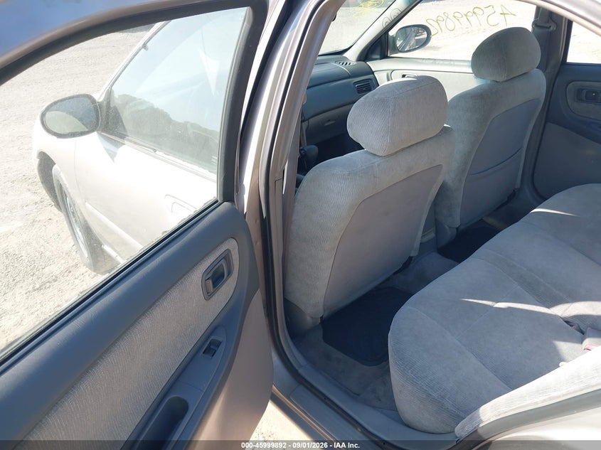 2000 NISSAN ALTIMA SEDAN 2.4L I-4 DOHC, REGULAR , 155HP