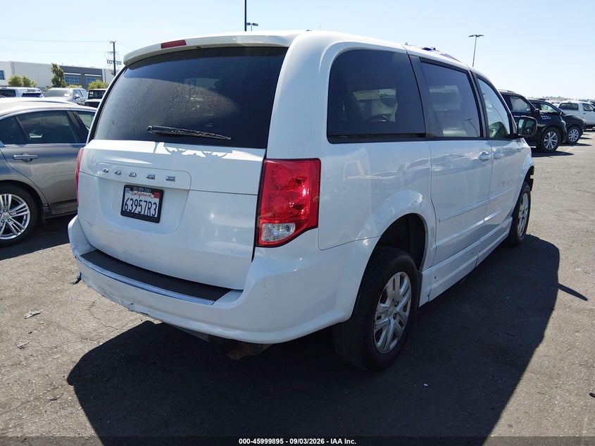Vin: 2c7wdgbg7er384277, lot: 46499240, dodge grand caravan se 20144
