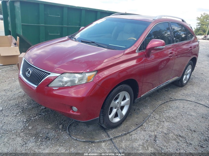 Vin: 2t2bk1ba8ac020627, lot: 46499256, lexus rx 350 20102