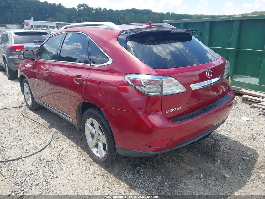 Vin: 2t2bk1ba8ac020627, lot: 46499256, lexus rx 350 20103