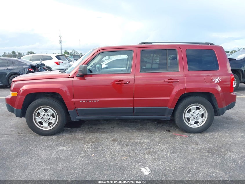 JEEP PATRIOT 2014 VIN 1C4NJPBAXED779599