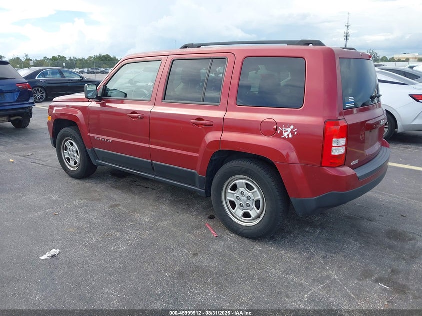 JEEP PATRIOT 2014 VIN 1C4NJPBAXED779599