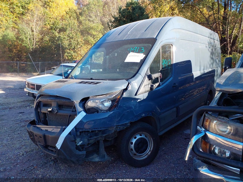 Vin: 1ftbr3x83nka13641, lot: 46499258, ford transit-250 cargo van 20222
