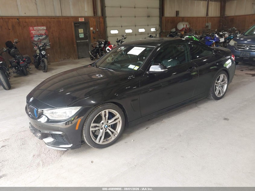 Vin: wba3r5c52ef784772, lot: 46499340, bmw 435i xdrive 20142