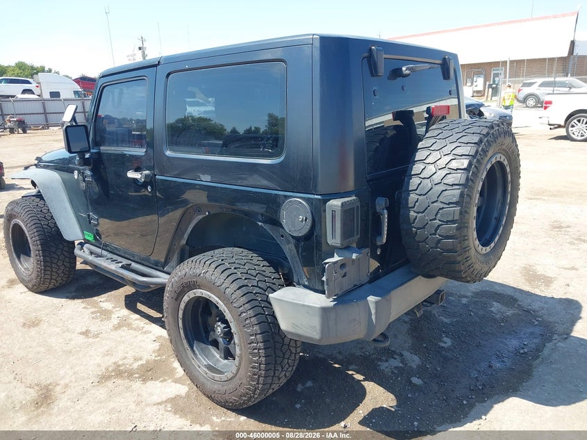Vin: 1c4ajwag8cl191881, lot: 46499350, jeep wrangler sport 20123