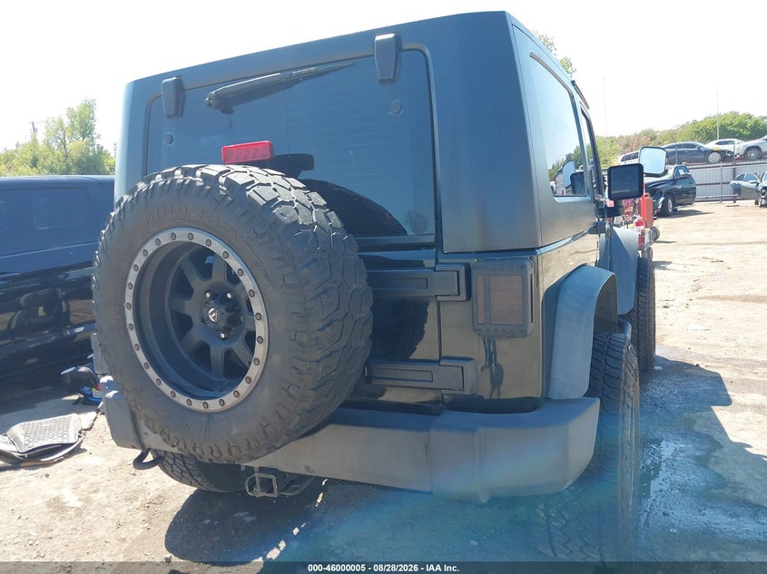 Vin: 1c4ajwag8cl191881, lot: 46499350, jeep wrangler sport 20124