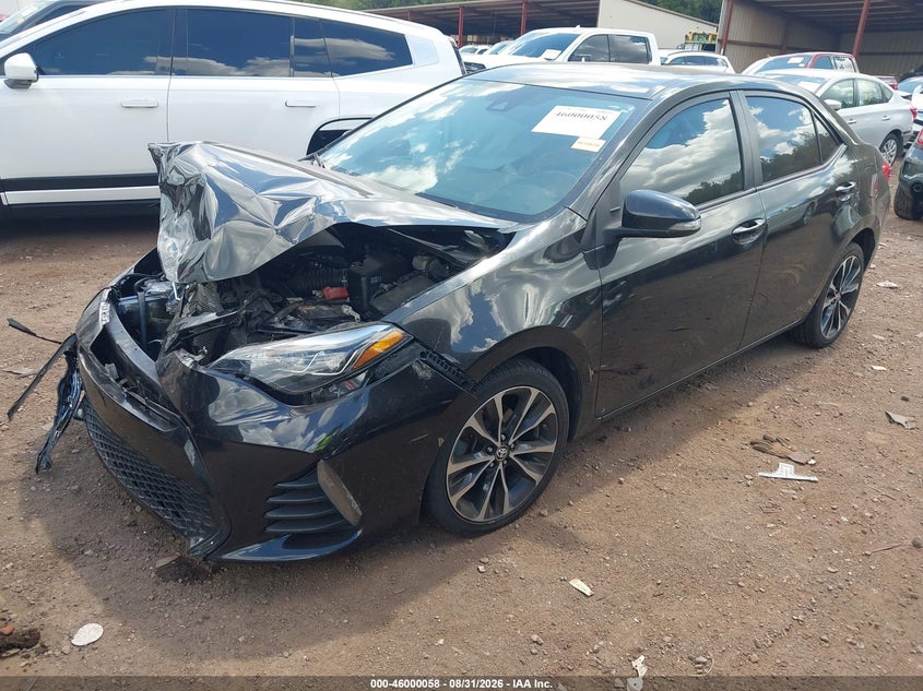 2019 Toyota Corolla, Удар спереди, IAAI, VIN 2T1BURHEXKC215685 — фото 2