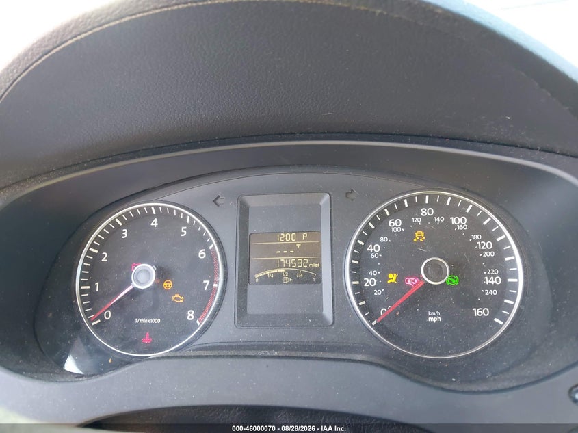 VOLKSWAGEN JETTA 2014 VIN 3VWD17AJ5EM247496