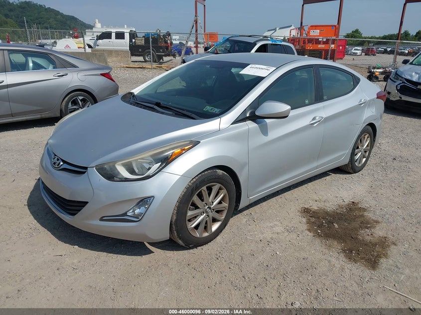 2014 HYUNDAI ELANTRA auction photo 2