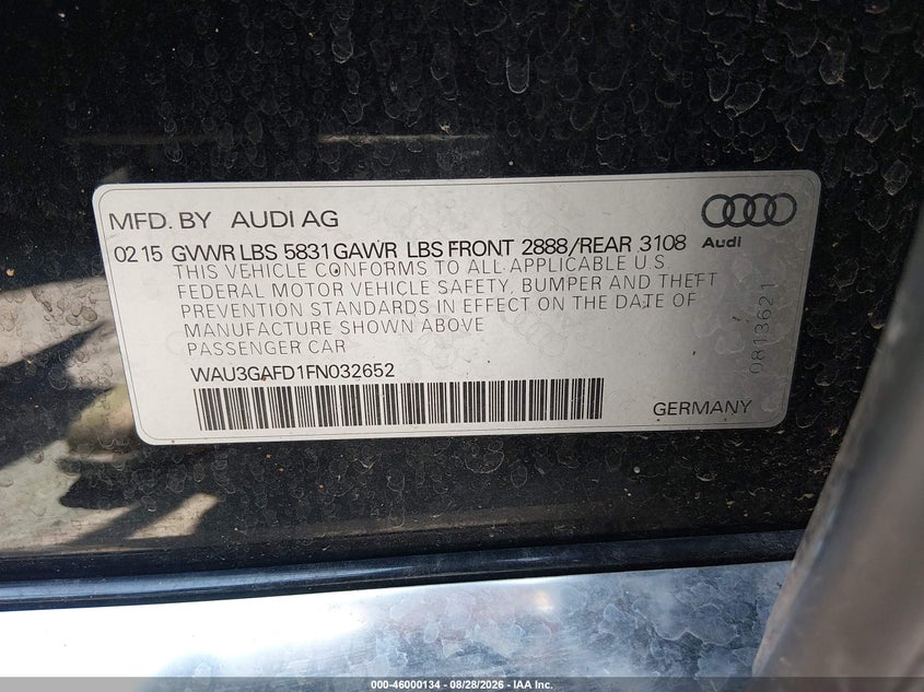 2015 AUDI A8 L 3.0T · Photo 9