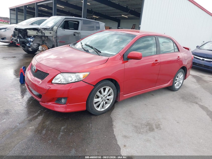 2010 Toyota Corolla, Правый бок, IAAI, VIN 2T1BU4EEXAC312391 — фото 2