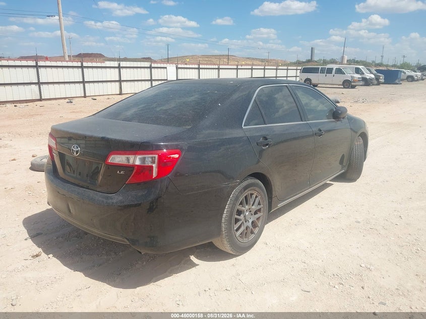 2012 TOYOTA CAMRY auction photo 4