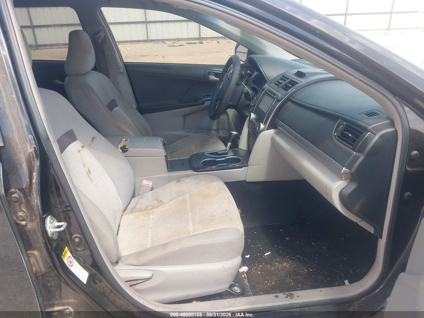 2012 TOYOTA CAMRY auction photo 5