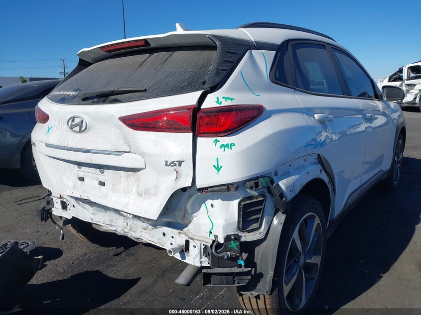 HYUNDAI KONA 2021 VIN KM8K33A50MU716323