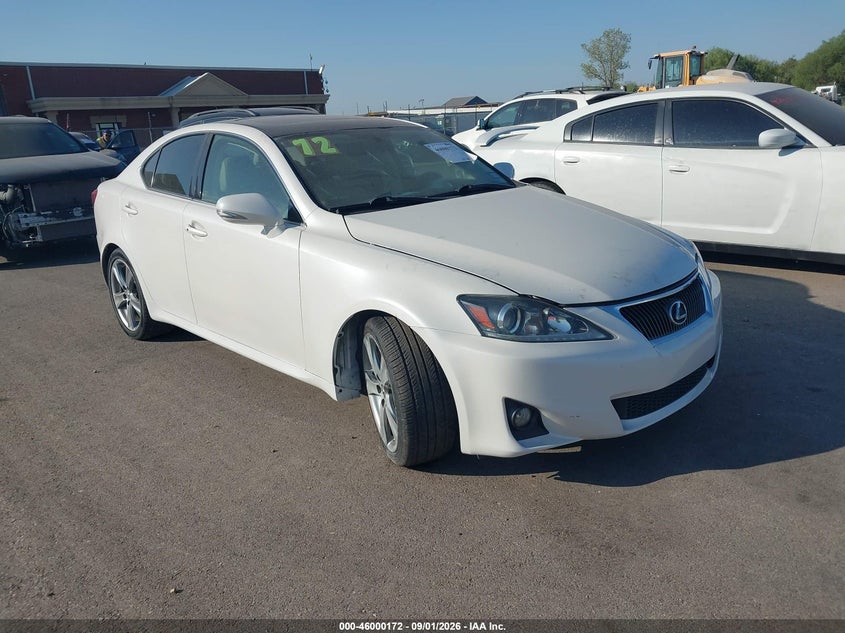 2012 LEXUS IS 250 auction photo 1