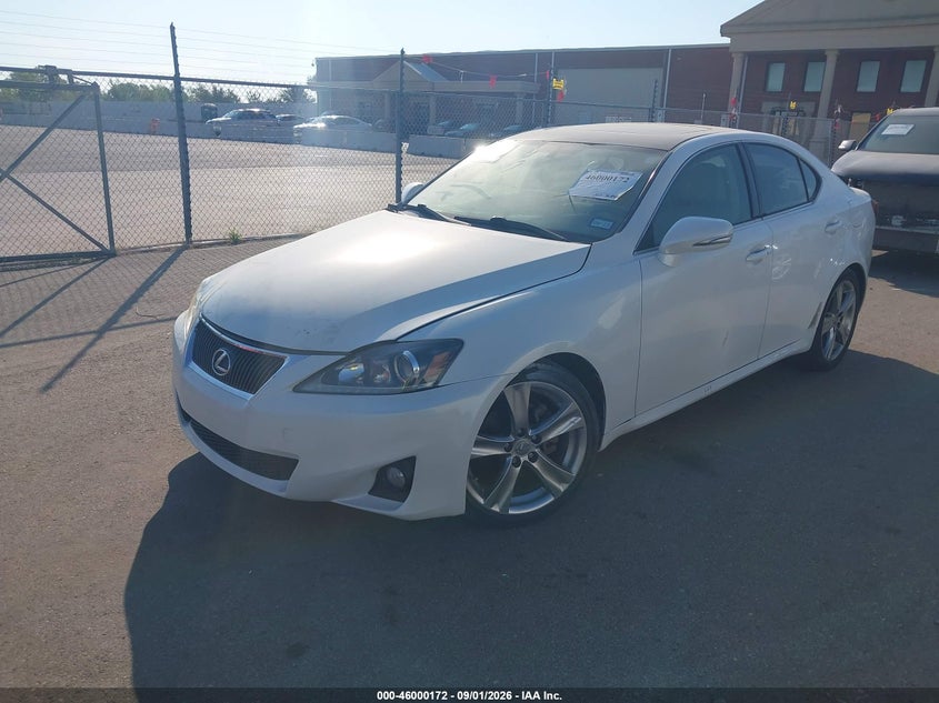 2012 LEXUS IS 250 auction photo 2