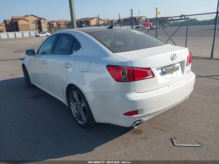 2012 LEXUS IS 250 auction photo 3